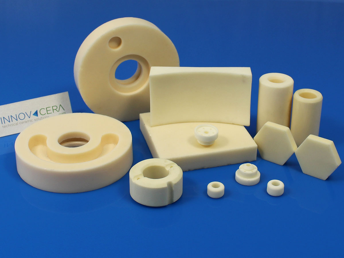 Alumina Ceramic Round Rod - 3X Ceramic Parts