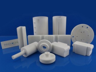 machinable glass ceramic components show