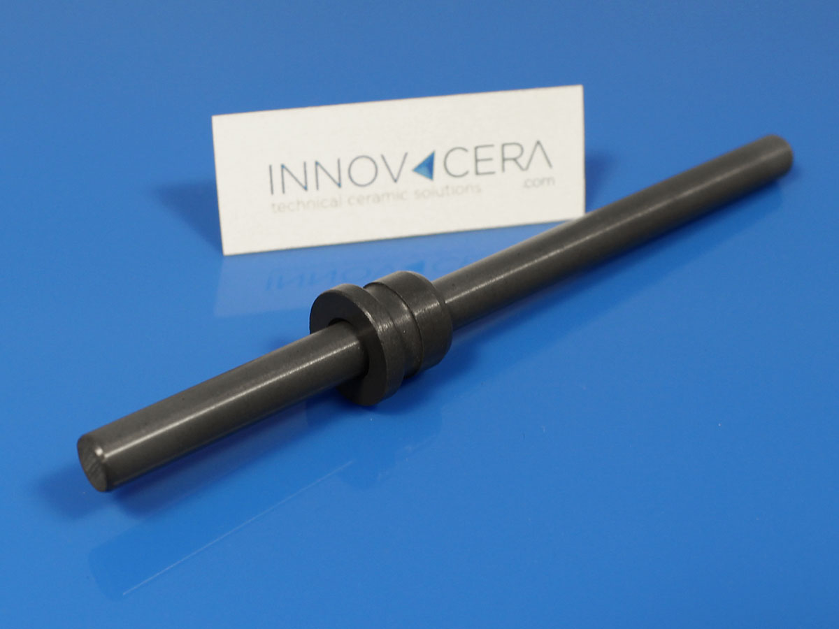 silicon nitride ceramic sleeve and shaft