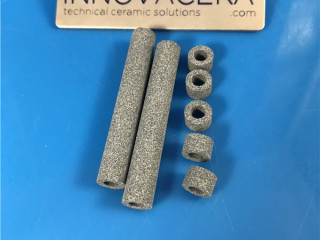 50um Alumina Porous Ceramic Bushing And Spacer