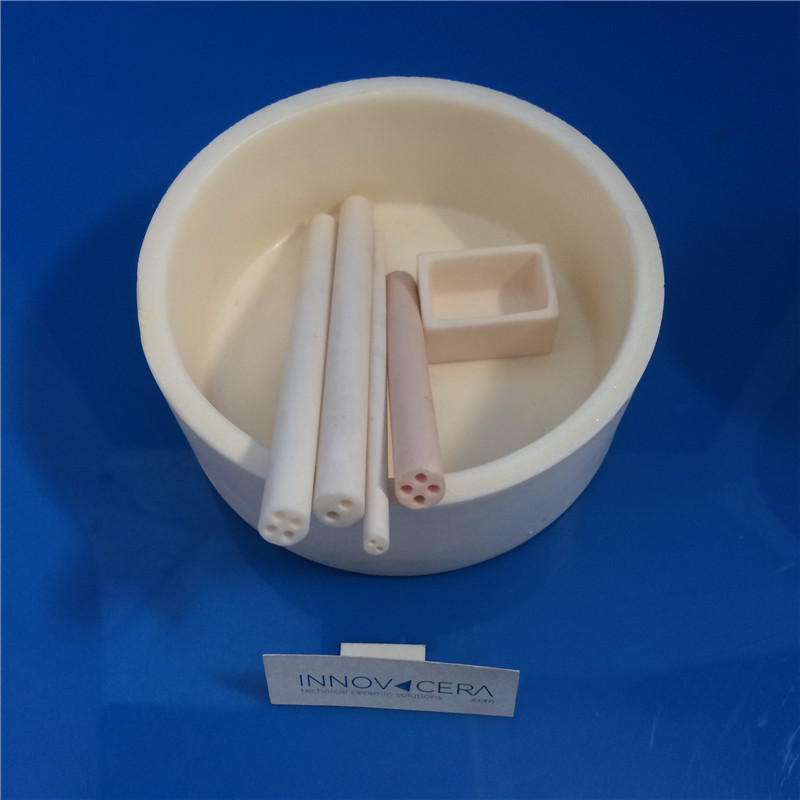 Alumina Ceramic Crucibles And Insulator Tubes