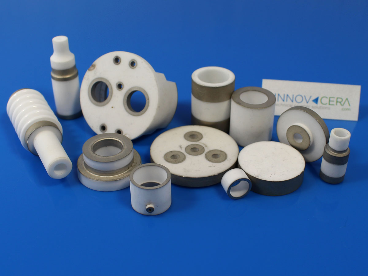 Alumina Metallized Ceramic Insulator Parts