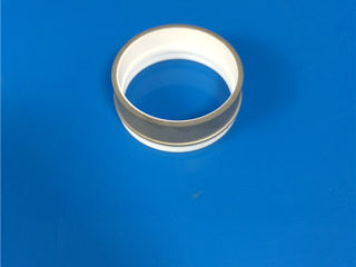 Metallized 99% Beryllium Oxide Beryllia Beo Ceramic Ring