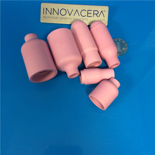 Pink Alumina Ceramic Nozzles For Welding