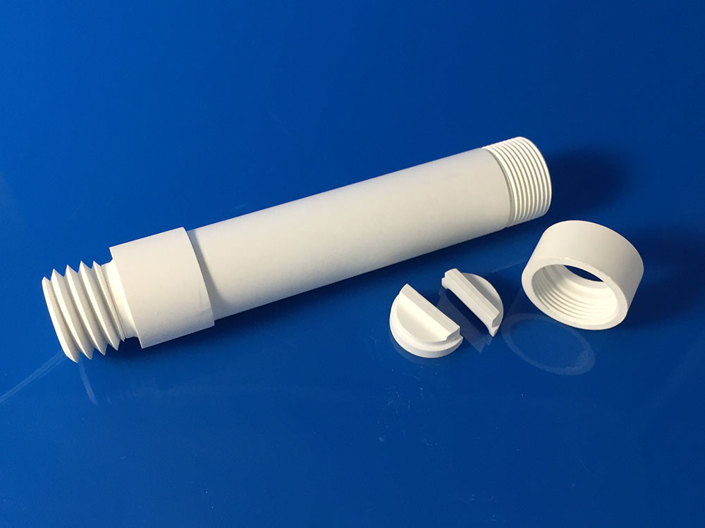 Boron Nitride Crucibles With Adapter For Melt Spinning