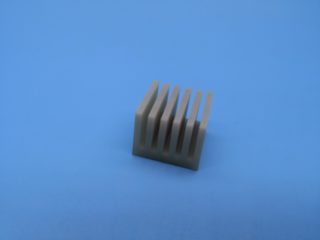 aluminum nitride ceramic fin