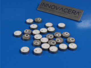 Metallized ceramic Disc