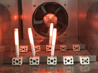 Working Life Cycle Testing of Alumina Ceramic Heater