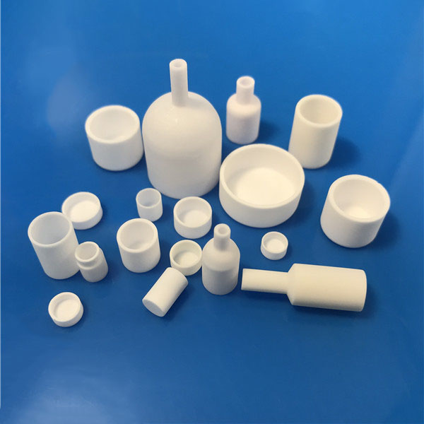 Special crucible for thermal analysis instrument