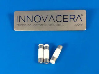 Metallized ceramic parts for IC package