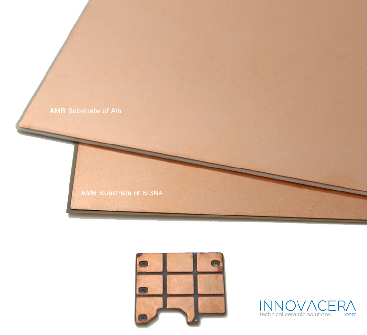 Silicon Nitride Active Metal Brazing (AMB) Ceramic Substrate INNOVACERA
