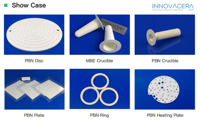 Pyrolytic Boron Nitride Ceramic Related Application Products