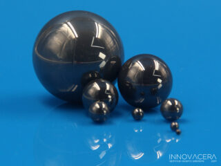 Low Friction Silicon Nitride Balls For Transmission Bearings