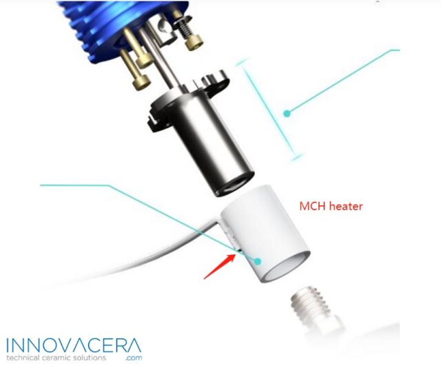 3D 打印机中使用的 MCH 加热器